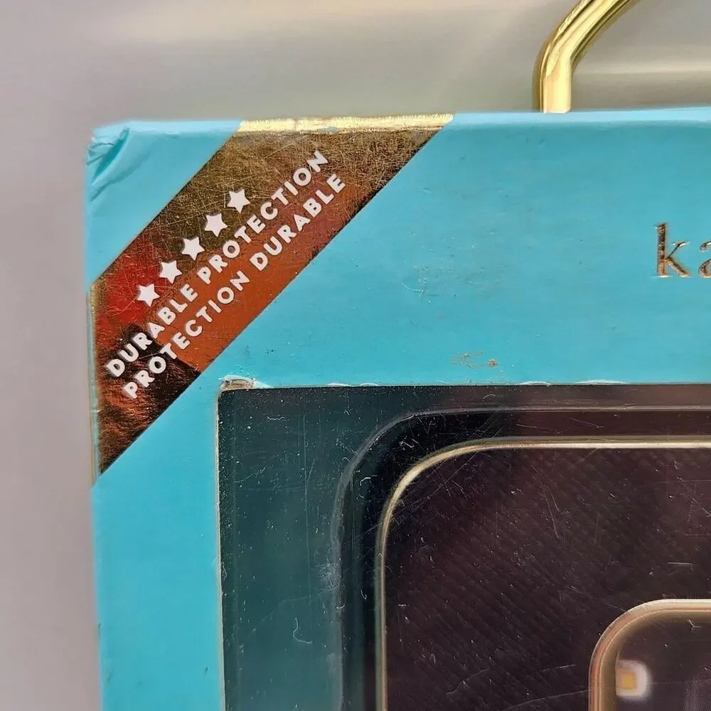 Kate Spade New York Phone Case Samsung Galaxy S8+ Black Wrap Faux Leather